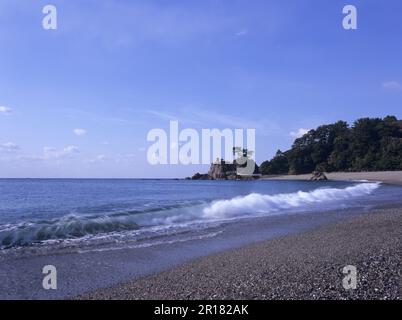 Plage de Katsura Banque D'Images