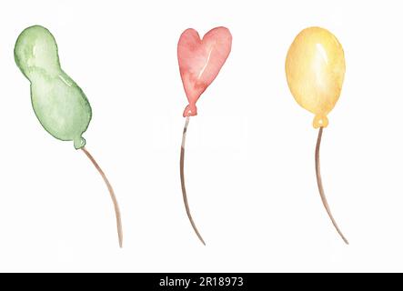 Illustration de l'ensemble de bulles filigranées dessinées à la main Banque D'Images