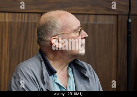 Brugge, Belgique. 05th mai 2023. L'accusé Tom Debaillie photographié lors de la première session de son procès devant la Cour d'assises de Flandre Occidentale, à Bruges, le vendredi 05 mai 2023. Debaillie de Courtrai est accusé du meurtre de son père Frans Debaillie (90) en avril 2020 à Courtrai. BELGA PHOTO KURT DESPLENTER crédit: Belga News Agency/Alay Live News Banque D'Images