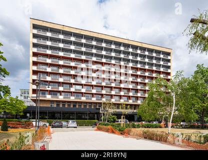 Sofia, Bulgarie. Mai 2023. Vue extérieure de l'hôtel Rila dans le centre-ville Banque D'Images