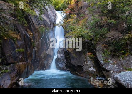 Cascade de Senga ( Sengataki ), Une chute d'eau dans la gorge de Mitake Shosenkyo Banque D'Images