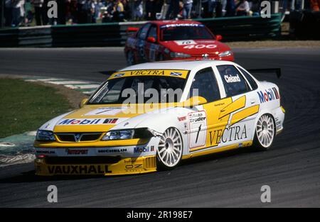 Vauxhall Vectra J. Cleland 1996 Championnat de voiture de tourisme britannique Banque D'Images