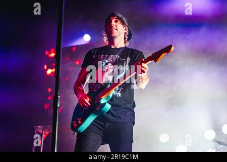 Alexander Gaskarth de tous les temps Low se produit en direct à fabrique sur 25 février 2023 à Milan, Italie (photo d'Alessandro Bremec/NurPhoto) Banque D'Images