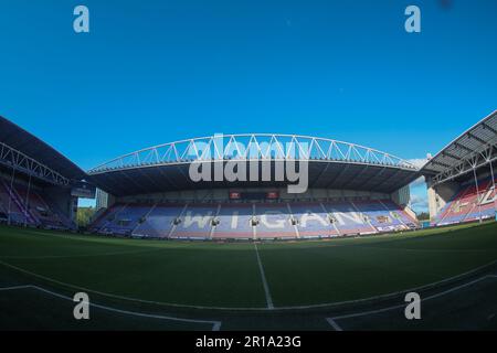 Stade DW, Wigan, Royaume-Uni. 12th mai 2023. Betfred Super League - Round 12 - Wigan Warriors vs Leeds Rhinos vue générale du stade DW devant Wigan Warriors vs Leeds Rhinos crédit: Touchlinepics/Alay Live News Banque D'Images