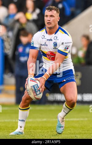 Josh Drinkwater #7 de Warrington Wolvesin action pendant le Betfred Super League Round 12 Match Warrington Wolves vs Hull KR au Halliwell Jones Stadium, Warrington, Royaume-Uni, 12th mai 2023 (photo de Craig Thomas/News Images) Banque D'Images