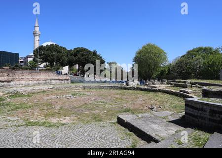 02-05 -2023 Istanbul-Turquie: Eufemia Martirion, ancienne église byzantine, Saint Euphemia qui mourut au 3rd siècle à Sultanahmet Banque D'Images