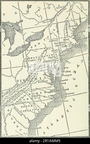 'New Jersey en tant que colonie et état : un des treize originaux' (1902) Banque D'Images