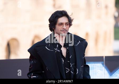 Rome, Italie, 12 mai 2023 - Ali Fazal assiste à Red Carpet pour la première mondiale du film 'Fast X' à Rome. Crédits: Luigi de Pompeis / Alamy Live News Banque D'Images