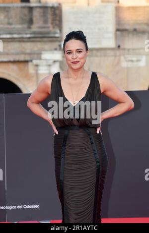 Rome, Italie. 12th mai 2023. Rome : terrasse du Colisée . Photocall Fast X . Photo : Michelle Rodriguez crédit : Agence de photo indépendante/Alamy Live News Banque D'Images