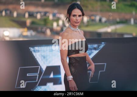 Rome, Italie. 12th mai 2023. ROME, ITALIE - 12 MAI: Jordana Brewster participe à la première ''Fast X'' au Colosseo on 12 mai 2023 à Rome, Italie (photo de Luca Carlino/NuraPhoto) Credit: NurPhoto SRL/Alay Live News Banque D'Images