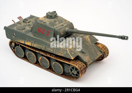 1/144 modèle à cuve Tiger Banque D'Images