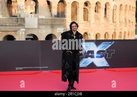 Rome, Italie. 12th mai 2023. Ali Fazal assiste au tapis rouge de la première mondiale du film 'Fast X' au Colosseo. (Photo de Mario Cartelli/SOPA image/Sipa USA) crédit: SIPA USA/Alay Live News Banque D'Images