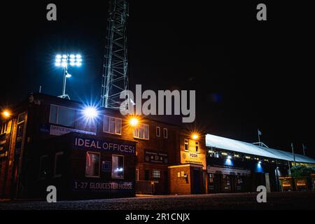 12th mai 2023 ; London Road Stadium ; League One Play Off football, demi-finale, First Leg, Peterborough United / Sheffield mercredi. Banque D'Images