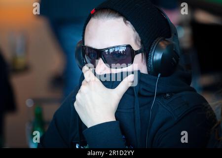 Un tournoi de poker nordique à Mariehamn, Åland, Finlande, en mai 2011. Banque D'Images