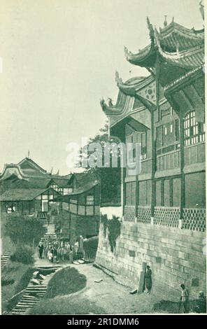 'Un Yankee sur le Yangtze : être un récit d'un voyage de Shanghai à travers le royaume central à la Birmanie' (1904) Banque D'Images