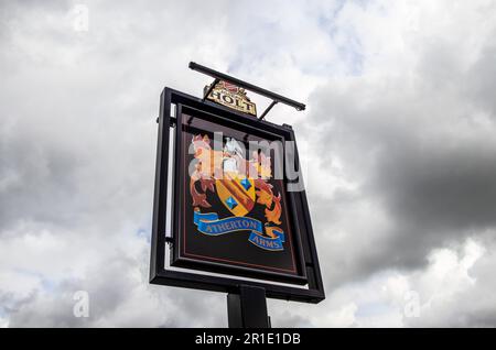 Le pub Atherton Arms à Atherton, Greater Manchester, Royaume-Uni Banque D'Images