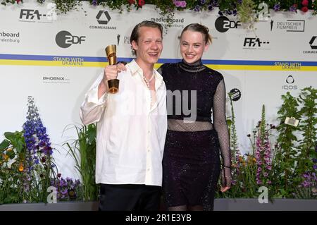 Felix Kammerer und Luna Wedler BEI der 73. Verleihung des Deutschen Filmpreises 2023 im Theater am Potsdamer Platz. Berlin, 12.05.2023 Banque D'Images