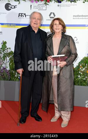 Berlin, Allemagne. 12th mai 2023. Michael Verhoeven und Senta Berger BEI der 73. Verleihung des Deutschen Filmpreises 2023 im Theater am Potsdamer Platz. Berlin, 12.05.2023 crédit: Geisler-Fotopress GmbH/Alay Live News Banque D'Images