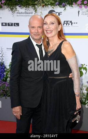 Berlin, Allemagne. 12th mai 2023. Christian Berkel und Andrea Sawatzki BEI der 73. Verleihung des Deutschen Filmpreises 2023 im Theater am Potsdamer Platz. Berlin, 12.05.2023 crédit: Geisler-Fotopress GmbH/Alay Live News Banque D'Images