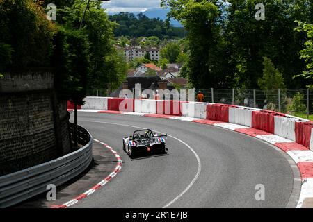 Pau, France. 12th mai 2023. 02 BOECKLER ROMAIN (FRA), l'ÉCURIE FRANÇAISE, Sprint Cup de Funyo, action pendant la manche 2nd de la Sprint Cup de Funyo Sportproto 2023, de 12 mai à 14, 2023 sur le circuit de Pau-ville, à Pau, France - photo Damien Doumergue/DPPI crédit: DPPI Media/Alay Live News Banque D'Images