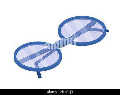 Lunettes isométriques Illustration de Vecteur