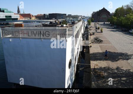 13 mai,2023/ CPH Hôtel vivant vue de la mariée de langro et de la bibliothèque royale de dimond noir et de l'aveu du canal de Copenhague capitale danoise Copenhague Danemark. (Photo.Francis Joseph Dean/Dean Pictures) Banque D'Images