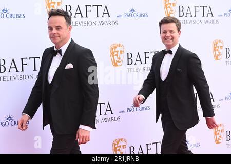 Londres, Royaume-Uni. 14th mai 2023. ANT et DEC participant aux BAFTA Television Awards 2023, au Royal Festival Hall de Londres. Date de la photo: Dimanche 14 mai 2023. Crédit photo devrait lire crédit: Matt Crossick/Alamy Live News Banque D'Images
