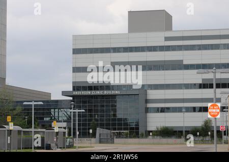 Medical District Dallas:Childrens,UTSouthwestern, Parkland, Anderson Clinic, UT Southwestern Med School Banque D'Images