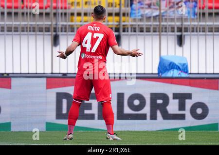 Monza, Italie. 14th mai 2023. Dany Mota (AC Monza) célèbre son but lors du championnat italien série Un match de football entre AC Monza et SSC Napoli sur 14 mai 2023 au stade U-Power de Monza, Italie - photo Morgese-Rossini/DPPI crédit: DPPI Media/Alay Live News Banque D'Images