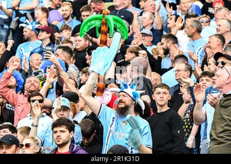 Coventry, Royaume-Uni. 14th mai 2023Coventry fans pendant le championnat Sky Bet jouer demi finale 1st Leg entre Coventry City et Middlesbrough à l'arène Coventry Building Society, Coventry, le dimanche 14th mai 2023. (Photo : Kevin Hodgson | ACTUALITÉS MI) crédit : ACTUALITÉS MI et sport /Actualités Alay Live Banque D'Images