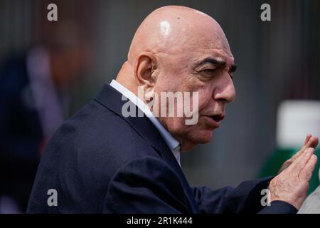 Monza, Italie. 14th mai 2023. Adriano Galliani pendant l'AC Monza contre la SSC Napoli, série A, au stade U-Power de Monza, le 14th 2023 mai. Photo Alessio Morgese / E-Mage crédit: Alessio Morgese/Alay Live News Banque D'Images