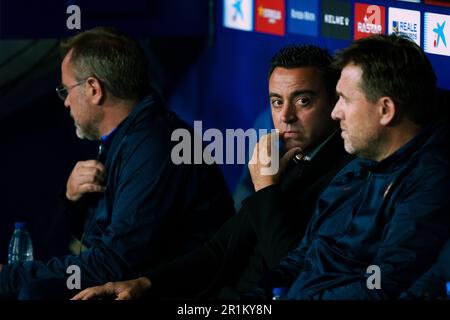 Cornellà de Llobregat, Espagne, 14, mai 2023. Espagnol la Liga: RCD Espanyol contre FC Barcelone. Crédit : JG/Alay Live News Banque D'Images