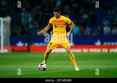 Cornellà de Llobregat, Espagne, 14, mai 2023. Espagnol la Liga: RCD Espanyol contre FC Barcelone. Crédit : JG/Alay Live News Banque D'Images