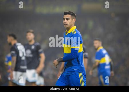 Buenos Aires, Argentine. 14th mai 2023. Martin Payero de Boca Juniors vu lors d'un match professionnel 2023 de la Ligue entre Boca Juniors et Belgrano à l'Estadio Alberto J. Armando. Score final; Boca Juniors 2:0 Belgrano crédit: SOPA Images Limited/Alamy Live News Banque D'Images