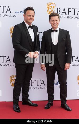 Londres, Royaume-Uni. 14th mai 2023. LONDRES, ROYAUME-UNI - 14 MAI 2023 : Anthony McPartlin et Declan Donnelly assistent aux BAFTA Television Awards avec P&O Cruises au Royal Festival Hall de Londres, Royaume-Uni, le May14, 2023. (Photo de Wiktor Szymanowicz/NurPhoto) Credit: NurPhoto SRL/Alay Live News Banque D'Images