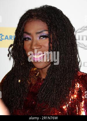 11 mai 2023 - Londres, Angleterre, Royaume-Uni - Heather Small participant au bal papillon des enfants Caudwell 2023, indigo au 02 Banque D'Images