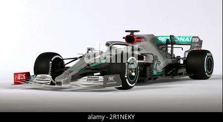 Grand Prix de Formule 1, Mercedes Banque D'Images