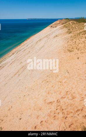 Sleeping Bear Dunes National Lakeshore au Michigan Banque D'Images