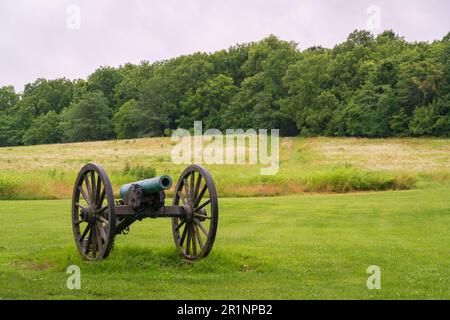 Wilson's Creek National Battlefield, dans les Ozarks, Missouri Banque D'Images