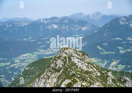 Kehlsteinhaus am Kehlstein, Alpes de Berchtesgaden, Berchtesgadener Land, Bavière, Allemagne Banque D'Images