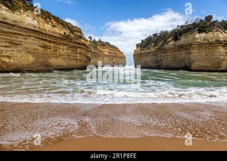 Loch ARD gorge, sur la Great Ocean Road, Australie. Nommé d'après le Loch ARD, un navire qui s'est échoué en 1878, sur une étendue de côte qui est devenue connue Banque D'Images