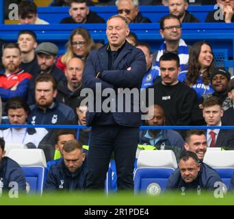 Londres, Royaume-Uni. 13th mai 2023. 13 mai 2023 - Chelsea / Nottingham Forest - Premier League - Stamford Bridge. Steve Cooper, directeur forestier de Nottingham, lors du match de la Premier League à Stamford Bridge, Londres. Crédit photo : Mark pain / Alamy Live News Banque D'Images