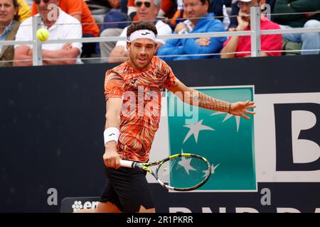 Rome, , Italie. 15th mai 2023. Marco Cecchinato (ITA) contre Yarrick Hanfmann (GER) pendant le jour 8 de l'ATP 1000 à Rome, Italie, 15 mai 2023 (Credit image: © Ciro de Luca/ZUMA Press Wire) USAGE ÉDITORIAL SEULEMENT! Non destiné À un usage commercial ! Crédit: ZUMA Press, Inc./Alamy Live News crédit: ZUMA Press, Inc./Alamy Live News Banque D'Images