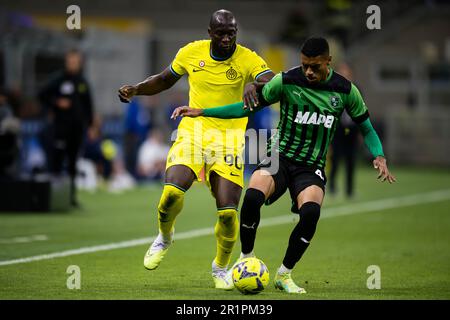 Milan, Italie. 13 mai 2023. Lors de la série Un match de football entre le FC Internazionale et l'US Sassuolo. Credit: Nicolò Campo/Alay Live News Banque D'Images