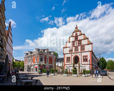 Bad Salzuflen, Hôtel de ville de Teutoburger Wald, Rhénanie-du-Nord-Westphalie, Allemagne Banque D'Images