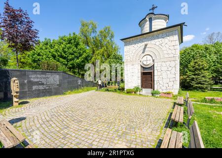 Sofia, Bulgarie. Mai 2023. Vue panoramique Temple des martyrs bulgares dans le centre-ville Banque D'Images