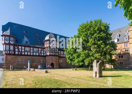 Gießen, Neues Schloss (Nouveau château) à Lahntal, Hesse, Allemagne Banque D'Images