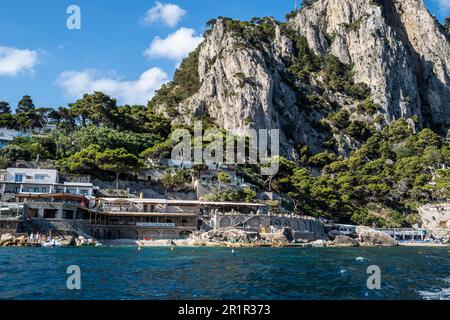 La Canzone del Mare, Capri, île de Capri, Golfe de Naples, Campanie, Italie, Europe Banque D'Images