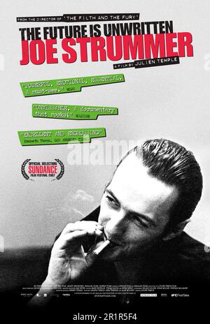 JOE STRUMMER DANS JOE STRUMMER: L'AVENIR EST NON ÉCRIT (2007), DIRIGÉ PAR TEMPLE JULIEN. CREDIT: PRODUCTION DE FILM PARALLÈLE/FILMMOUR/FILMS HANWAY/FILM NITRATE/ALBUM Banque D'Images