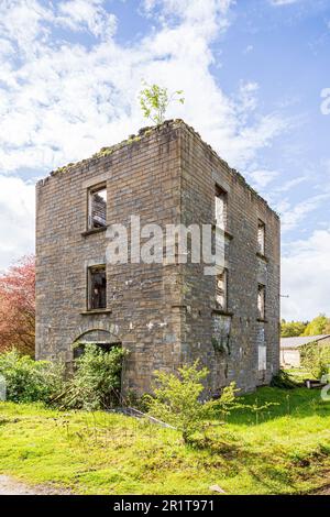 L'ancienne pompe et machine à moteur (construite en c1840) pour la mine de charbon Lightmoor à Ruspidge (Cendrillon) dans la forêt de Dean, Gloucestershire, Angleterre Banque D'Images